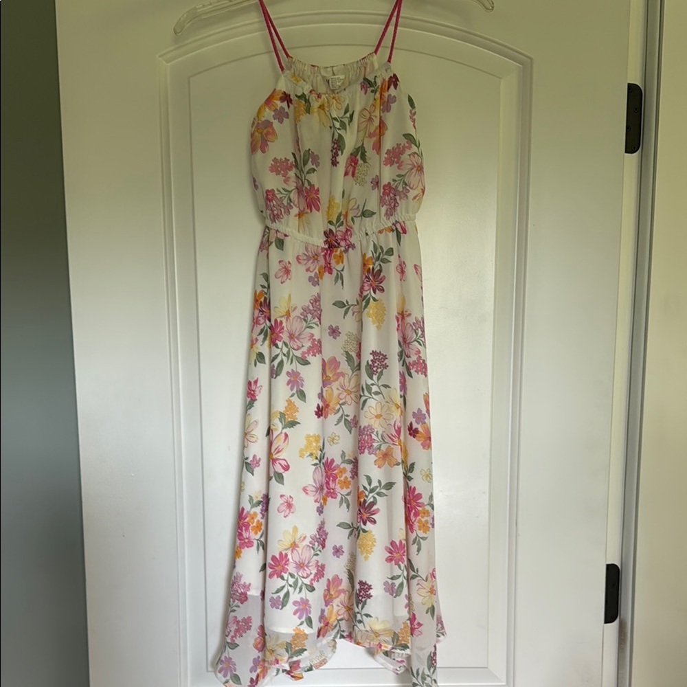 H&M Floral Kids Dress - Pink, Yellow, Green